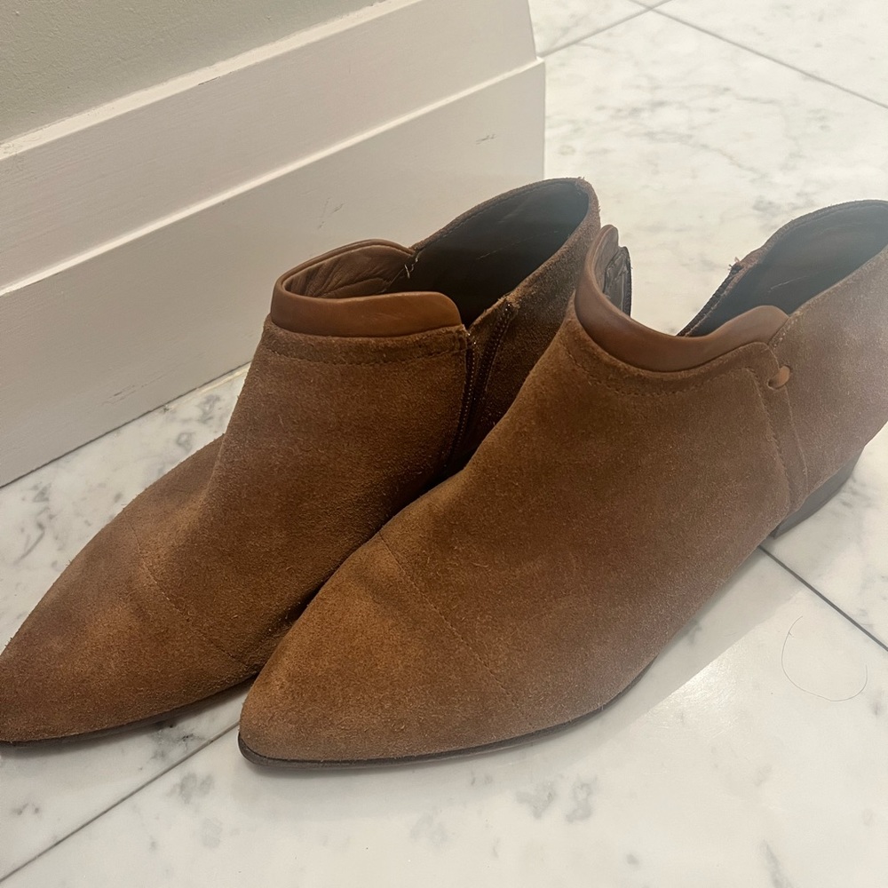 Vince Camuto suede ankle boots